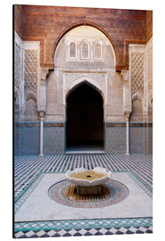 Cuadro de aluminio  Madrasah Attarine, Fez - Marco Cristofori