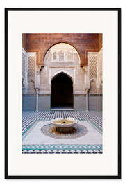 Gerahmter Kunstdruck Attarine Madrasa, Fès
