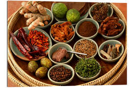 Gallery print Spices from the Thai cuisine