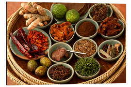 Magnettafel Gewürze aus der Thai-Küche