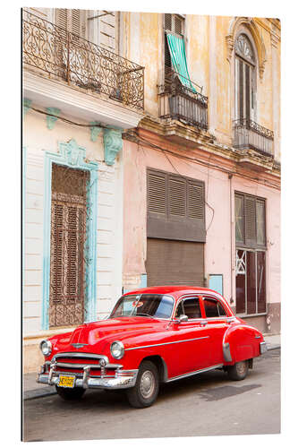 Galleritryk Restored American car, Havana