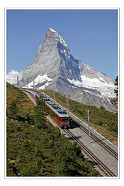 Wall print  Excursion to the Matterhorn - Hans-Peter Merten