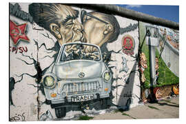 Magnettafel Bruderkuss 