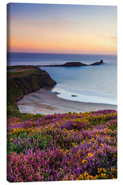 Canvas print Rhossili Bay, Wales