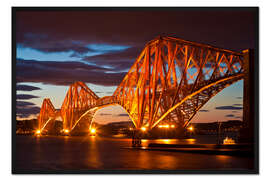 Gerahmter Kunstdruck Forth Rail Bridge, South Queensferry