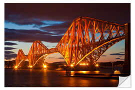 Sticker mural Pont du Forth, sud de Queensferry