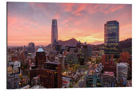 Magnettafel Gran Torre, Santiago de Chile