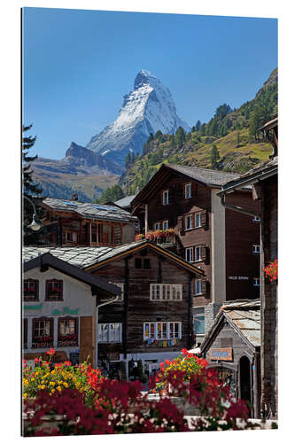 Gallery print Zermatt with Matterhorn