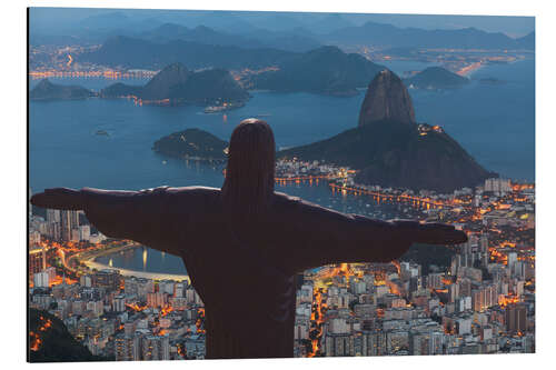 Cuadro de aluminio Christ the Redeemer, Corcovado