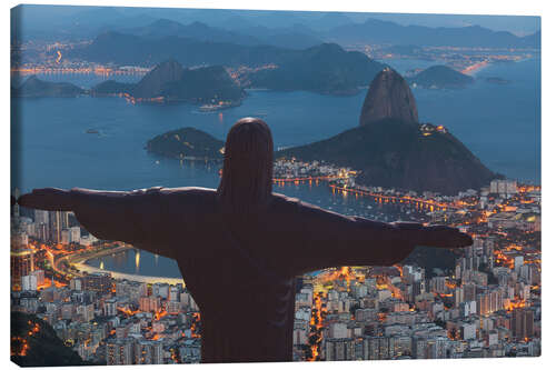 Canvas-taulu Christ the Redeemer, Corcovado