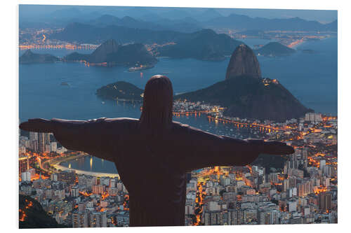 Tableau en PVC Le Christ Rédempteur, Corcovado