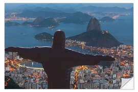 Wandsticker Christus, Corcovado