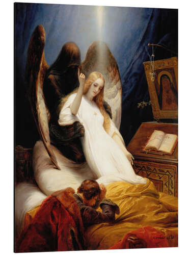 Cuadro de aluminio The Angel of Death, 1851