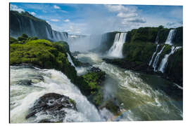 Aluminium print Iguassu Falls, Argentina