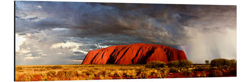 Aluminiumsbilde Uluru (Ayers Rock), Uluru-Kata Tjuta National Park, UNESCO World Heritage Site, Northern Territory, 