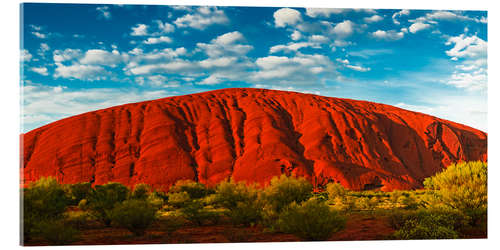 Acrylglasbild Uluru (Ayers Rock)