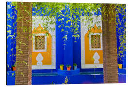 Magnettafel Fenster in den Majorelle Gardens