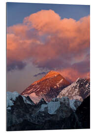 Gallery print Mount Everest &amp; Mount Lhotse