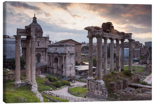 Leinwandbild Forum Romanum, Rom