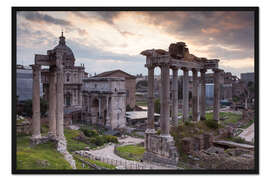 Gerahmter Kunstdruck Forum Romanum, Rom