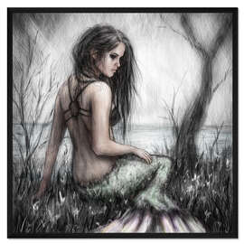 Gerahmter Kunstdruck Mermaid's Rest