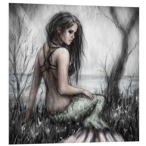 Foam board print Mermaid's Rest