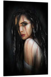 Magnettafel Federn und Zeichnungen