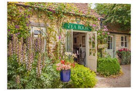 Quadro em PVC Typical English Tea Room in Wiltshire (England)