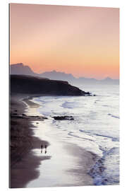 Gallery print View from Playa del Viejo to the Peninsula of Jandia, La Pared