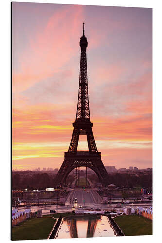 Obraz na aluminium Eiffel Tower at sunrise