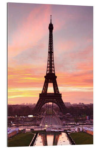 Cuadro de plexi-alu Eiffel Tower at sunrise