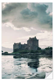 Naklejka na ścianę Eilean Donan castle