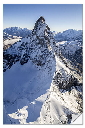 Selvklebende plakat Matterhorn