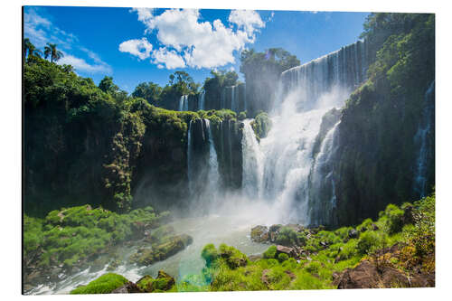 Aluminium print Waterfalls Foz de Iguazu