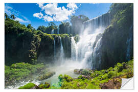 Wall sticker Waterfalls Foz de Iguazu