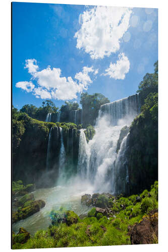 Aluminium print Waterfalls Foz de Iguazu