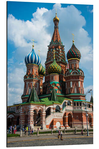 Aluminium print St. Basil's Cathedral, Moscow