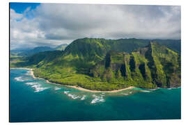 Magnettafel Kualoa Regional Park, Oahu, Hawaii, USA