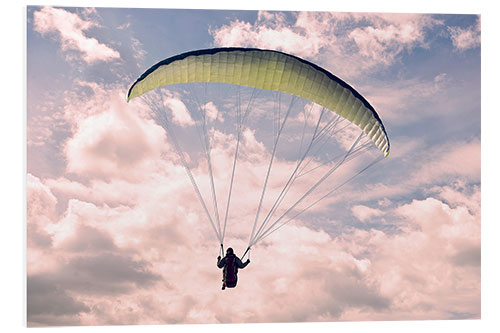 Tableau en PVC Paragliding