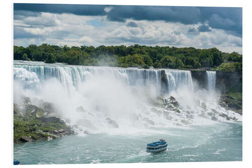 Foam board print American Falls (Niagara)