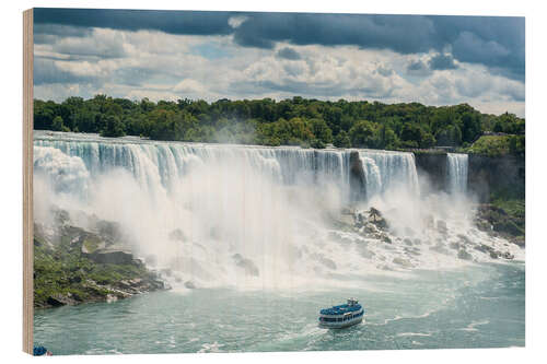 Print på træ American Falls (Niagara)