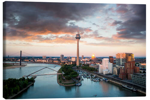 Leinwandbild Düsseldorf