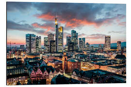Magnettafel Frankfurt Skyline