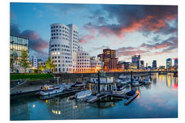 Foam board print Dusseldorf media harbor