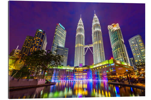 Tableau en plexi-alu Tours Petronas, Kuala Lumpur