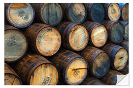 Wall sticker Casks (barrels), Port Askaig