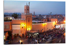 Galleritryck Jemaa El Fna, Marrakesh