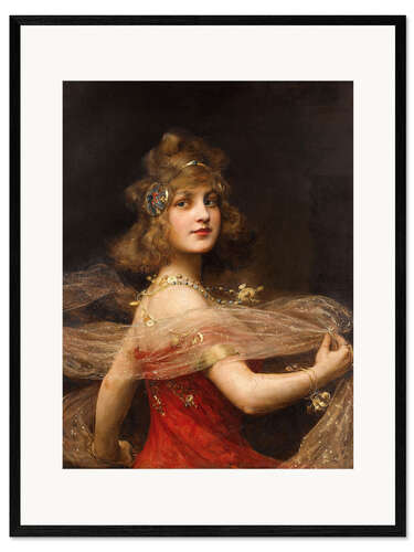 Gerahmter Kunstdruck Salomé