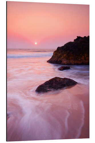 Aluminium print Arambol Beach, Goa, India, Asia