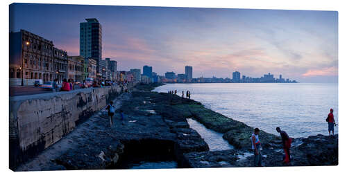 Canvas print The Malecon, Havana, Cuba, West Indies, Central America